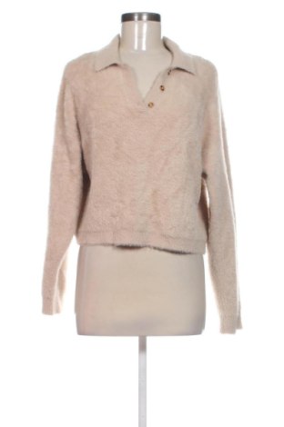 Női pulóver Bershka, Méret XL, Szín Bézs, Ár 3 523 Ft, #137094812