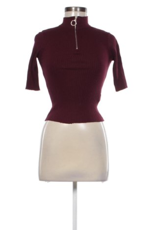 Pulover de femei Bershka, Mărime XS, Culoare Mov, Preț 36,74 Lei, #137104323