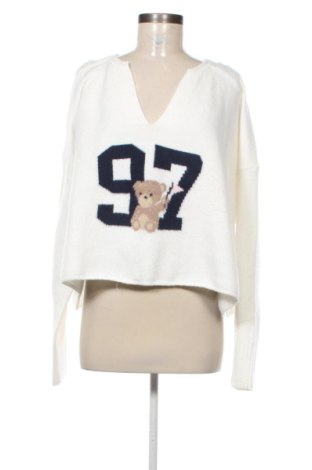 Damenpullover Hollister, Größe L, Farbe Weiß, Preis 47,99 €, #137107593