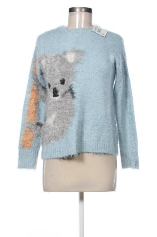 Pulover de femei Unbranded, Mărime M, Culoare Albastru, Preț 68,24 Lei, #137108011
