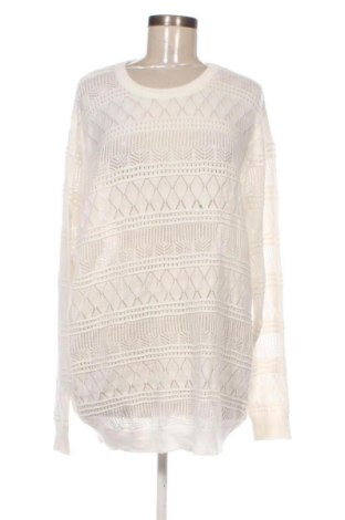 Damski sweter Kiabi, Rozmiar 3XL, Kolor ecru, Cena 42,99 zł, #137148789