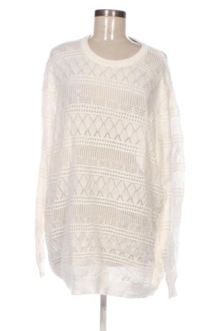 Damenpullover Kiabi, Größe 3XL, Farbe Weiß, Preis 9,99 €, #137148978