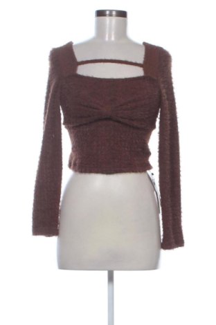 Дамски пуловер DAZY, Размер S, Цвят Кафяв, Цена 20,96 €, #137157682