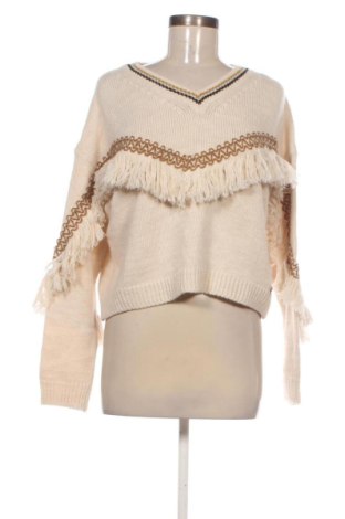 Damski sweter Please, Rozmiar L, Kolor ecru, Cena 53,23 zł, #137069812