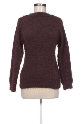 Damski sweter FullaModa, Rozmiar S, Kolor Brązowy, Cena 69,26 zł, #137149607