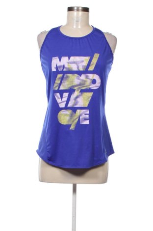 Damski sportowy top Domyos, Rozmiar M, Kolor Niebieski, Cena 31,45 zł, #137029725