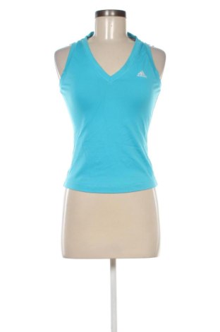 Дамски спортен топ Adidas, Размер S, Цвят Син, Цена 17,89 €, #137082399