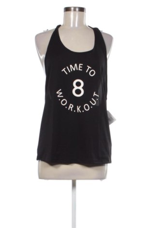 Dámsky športový top  H&M, Veľkosť M, Farba Čierna, Cena  8,00 €, #137107217