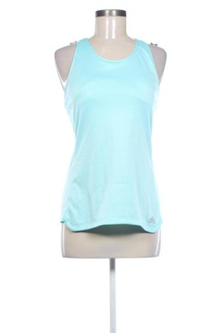 Damen Sporttop Adidas, Größe L, Farbe Blau, Preis € 17,99, #137122288