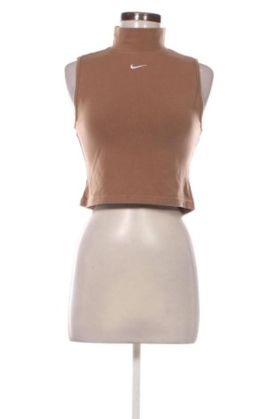 Damen Sporttop Nike, Größe S, Farbe Braun, Preis 22,99 €, #137150789