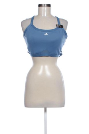 Дамски спортен топ Adidas, Размер XXL, Цвят Син, Цена 27,76 €, #137023076