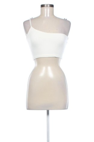 Dámsky športový top  Bershka, Veľkosť S, Farba Biela, Cena  8,00 €, #137156203