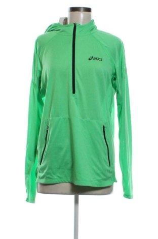 Дамски суитшърт ASICS, Размер M, Цвят Зелен, Цена 22,49 €, #137108145