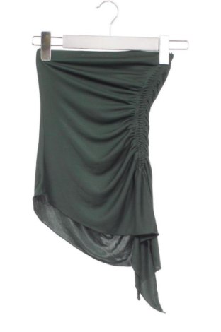 Дамски топ Pull&Bear, Размер XXS, Цвят Зелен, Цена 8,69 €, #136870669