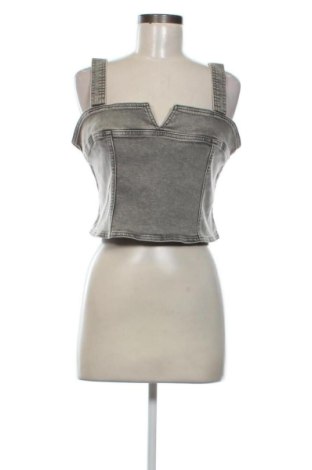 Дамски топ H&M, Размер L, Цвят Сив, Цена 7,43 €, #137000449