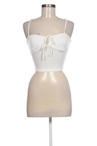 Damentop Bershka, Größe XS, Farbe Weiß, Preis 11,00 €, #137014520