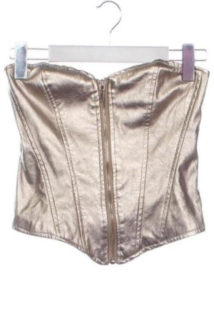 Top de femei Amisu, Mărime S, Culoare Auriu, Preț 73,49 Lei, #137021851