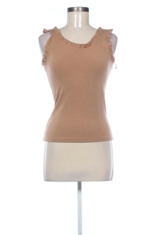 Top de femei Made In Italy, Mărime XS, Culoare Bej, Preț 71,91 Lei, #137035828
