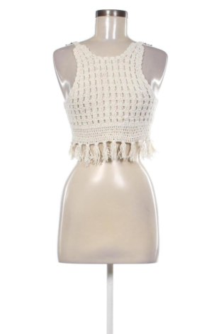 Top de femei Zara, Mărime S, Culoare Ecru, Preț 62,99 Lei, #137043161
