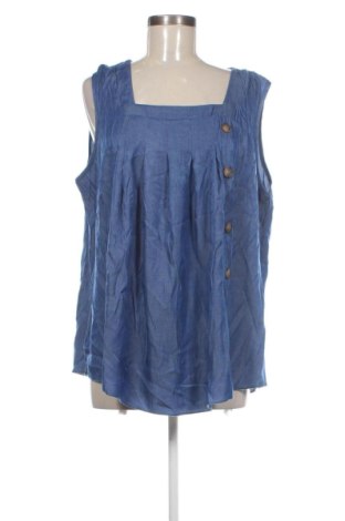 Damentop SHEIN, Größe 3XL, Farbe Blau, Preis 10,99 €, #137049807