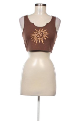 Dámsky top  Romwe, Veľkosť S, Farba Hnedá, Cena  10,86 €, #137060112
