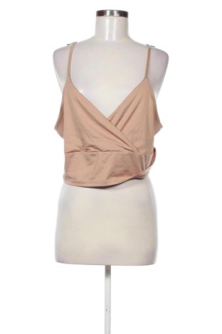 Top de femei SHEIN, Mărime XXL, Culoare Bej, Preț 56,99 Lei, #137070700