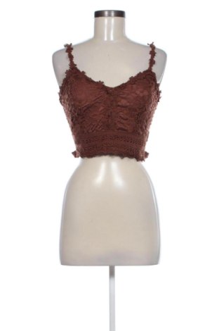 Top de femei SHEIN, Mărime XS, Culoare Maro, Preț 65,99 Lei, #137076900