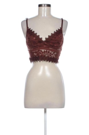 Top de femei SHEIN, Mărime XS, Culoare Maro, Preț 65,99 Lei, #137077077