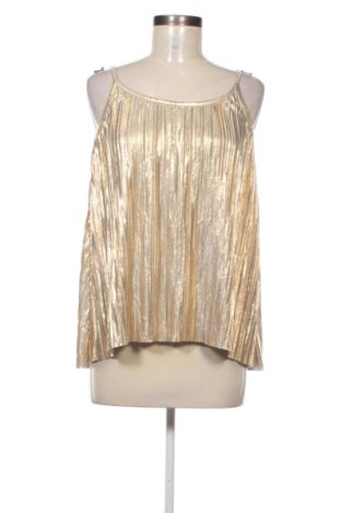 Damski top H&M, Rozmiar L, Kolor Złocisty, Cena 59,27 zł, #137088746
