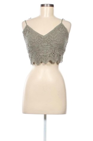 Дамски топ Stradivarius, Размер XS, Цвят Зелен, Цена 9,00 €, #137121923