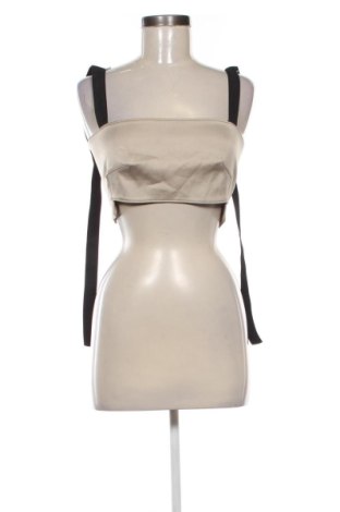 Top de femei Zara, Mărime M, Culoare Bej, Preț 62,99 Lei, #137131873