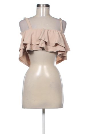 Top de femei Unbranded, Mărime XS, Culoare Bej, Preț 73,49 Lei, #137135527
