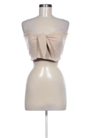 Top de femei Unbranded, Mărime XS, Culoare Bej, Preț 73,49 Lei, #137136678
