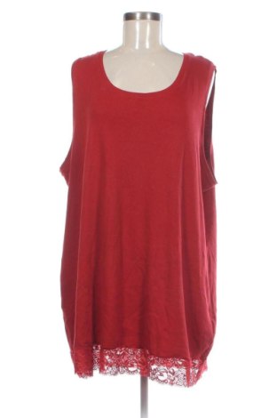 Damentop Ulla Popken, Größe 3XL, Farbe Rot, Preis € 17,99, #137147345