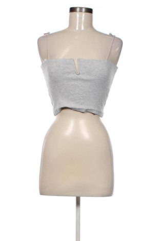 Дамски топ Zara, Размер M, Цвят Сив, Цена 11,75 €, #137020759