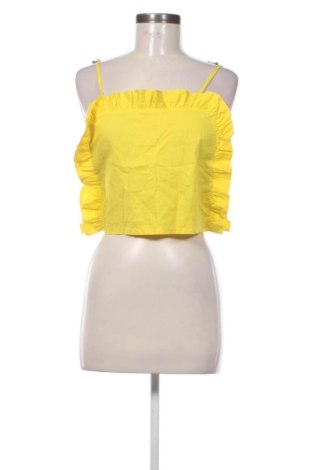Дамски топ Zara, Размер M, Цвят Жълт, Цена 11,81 €, #137079936