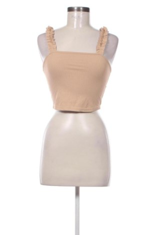 Top de femei SHEIN, Mărime XS, Culoare Bej, Preț 60,99 Lei, #137088119
