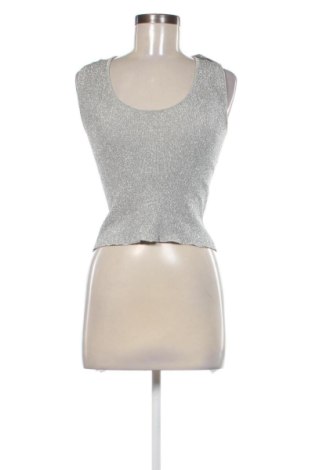 Top de femei Unbranded, Mărime S, Culoare Argintiu, Preț 73,00 Lei, #137108602