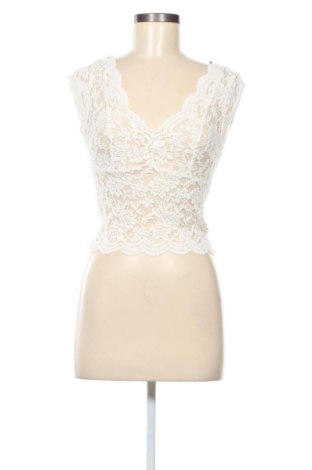 Top de femei Zara, Mărime XS, Culoare Ecru, Preț 78,74 Lei, #137111114