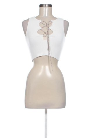 Damski top Bershka, Rozmiar XXS, Kolor Biały, Cena 38,10 zł, #137119445