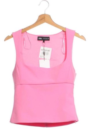 Γυναικείο τοπ Zara, Μέγεθος S, Χρώμα Ρόζ , Τιμή 21,00 €, #137128347