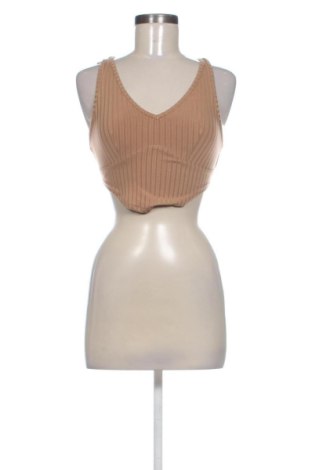 Γυναικείο τοπ SHEIN, Μέγεθος XS, Χρώμα  Μπέζ, Τιμή 10,99 €, #137144446