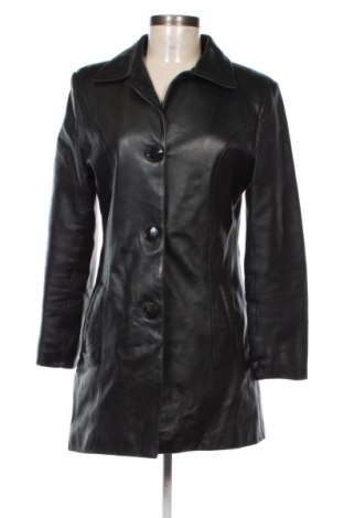 Geacă de piele pentru femei Unbranded, Mărime M, Culoare Negru, Preț 272,95 Lei, #137049349