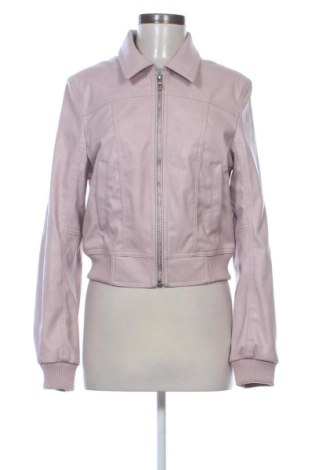 Női bőrdzseki Bershka, Méret M, Szín Rózsaszín, Ár 8 511 Ft, #137068683