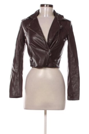 Női bőrdzseki Bershka, Méret XS, Szín Barna, Ár 8 512 Ft, #137071031