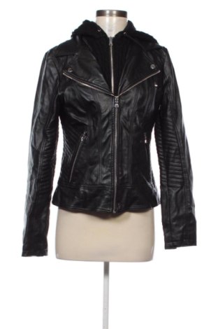 Dámska kožená bunda  Guess, Veľkosť M, Farba Čierna, Cena  56,00 €, #137073375