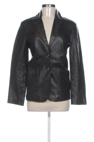 Geacă de piele pentru femei Unbranded, Mărime M, Culoare Negru, Preț 270,29 Lei, #137096187