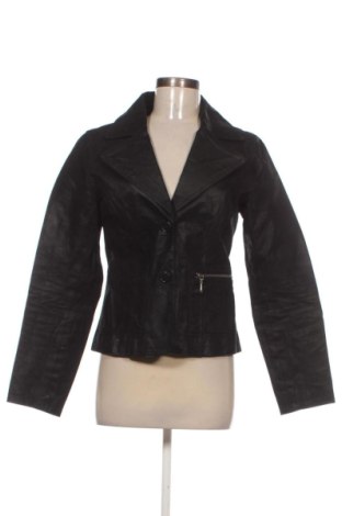 Дамско кожено яке Unbranded, Размер M, Цвят Черен, Цена 52,00 €, #137145991