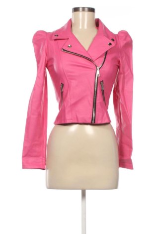 Dámska kožená bunda  NEW COLLECTION, Veľkosť S, Farba Ružová, Cena  21,00 €, #137148633