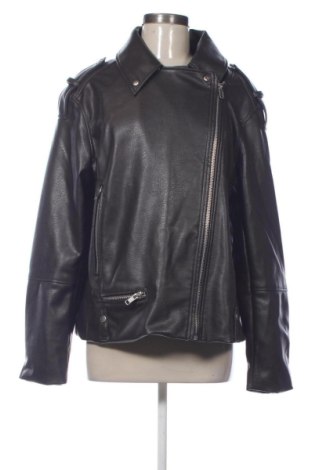 Damska kurtka skórzana H&M, Rozmiar XXL, Kolor Czarny, Cena 112,99 zł, #136843896